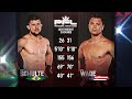 Full Fight | Natan Schulte vs Chris Wade 2 (Semifinal Bout) | 2018 PFL Playoffs