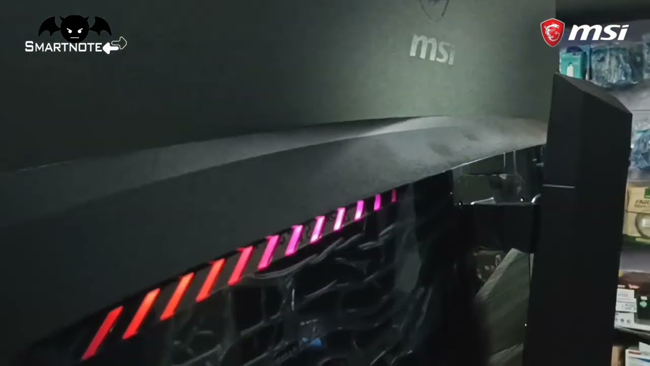 MSI Optix MAG321CURV 32" Gaming Monitor UNBOXING