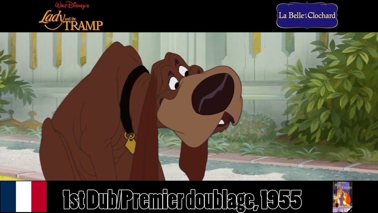 Lady and the Tramp French Dub Comparison