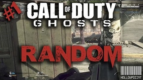 Call of Duty Ghosts: Random Class Series EP.#1