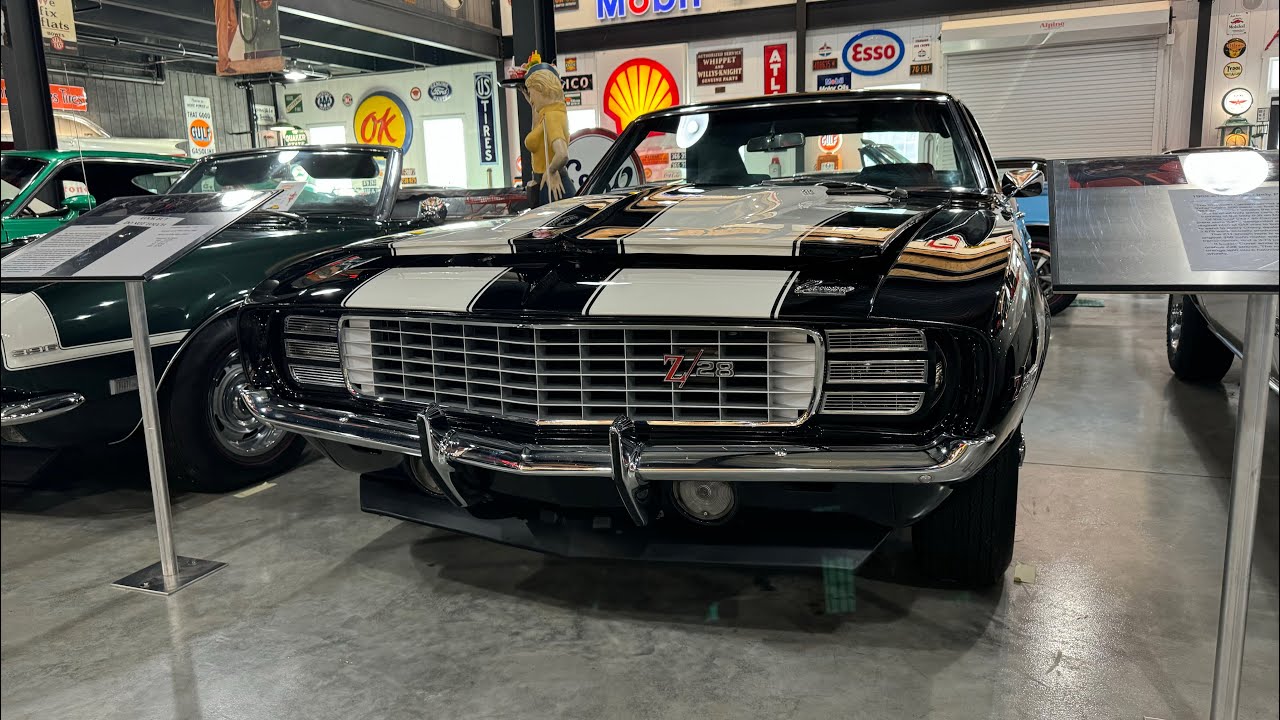 Awesome classic car collection 69 RS Z28 Camaro, 70 Chevelle SS and ...