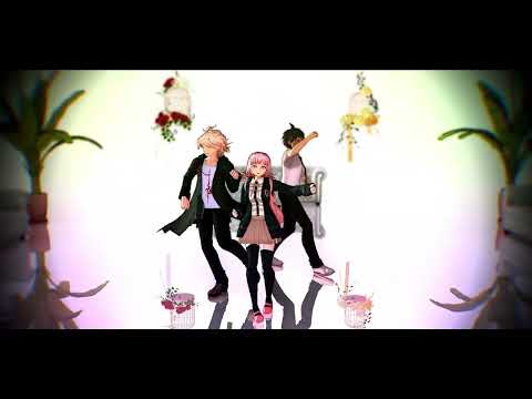 【ダンガンロンパMMD】狛枝 日向 七海で妄想疾患■ガール