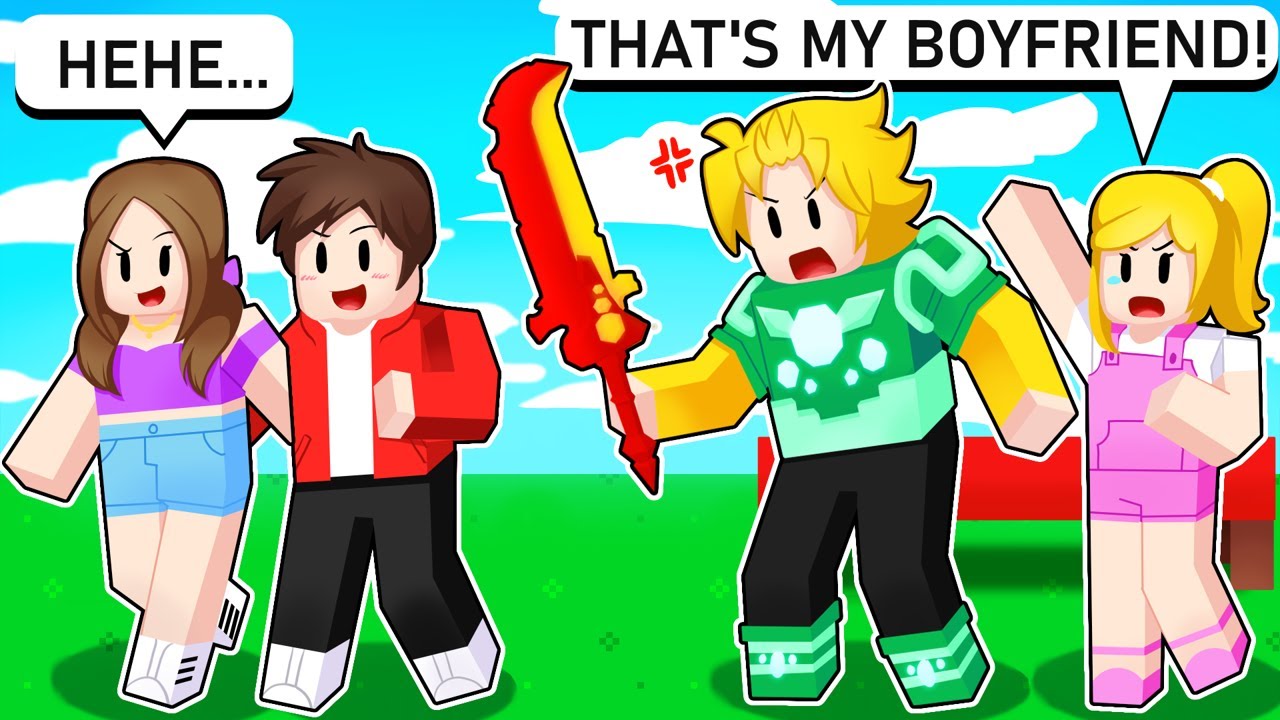TOXIC GIRL Stole My Little Sister’s BOYFRIEND (Roblox Bedwars)