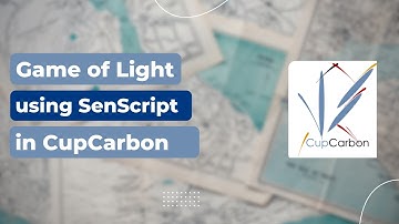 Game of Light using Senscript in CupCarbon