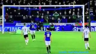 Kevin Mirallas penalty miss v West Brom - DNS