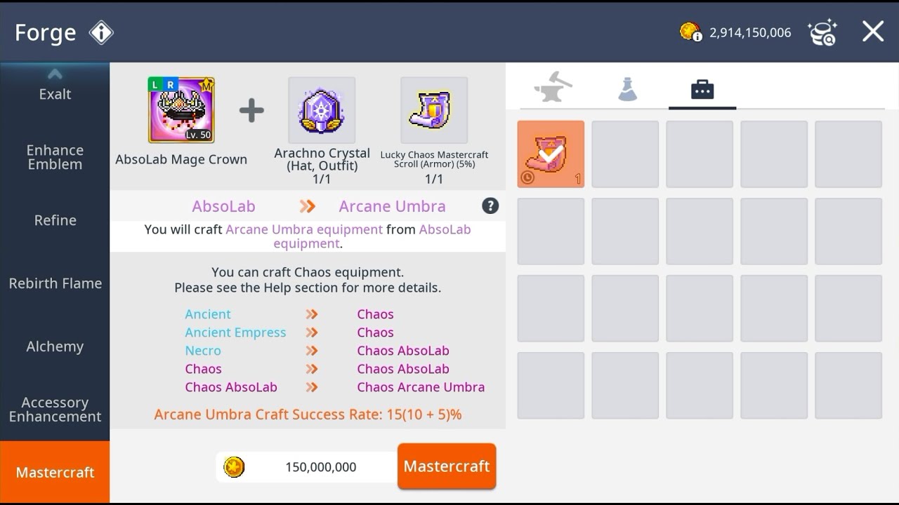 Maplestory M - Arcane Umbra Attempt / Capoo's Draw / Golden Apple Pulls