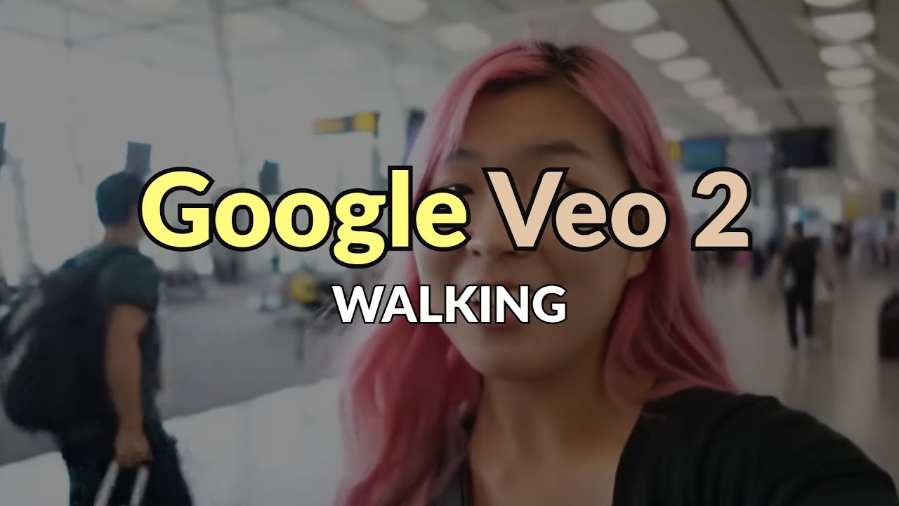 Google Veo 2 Demo - Walking Movement