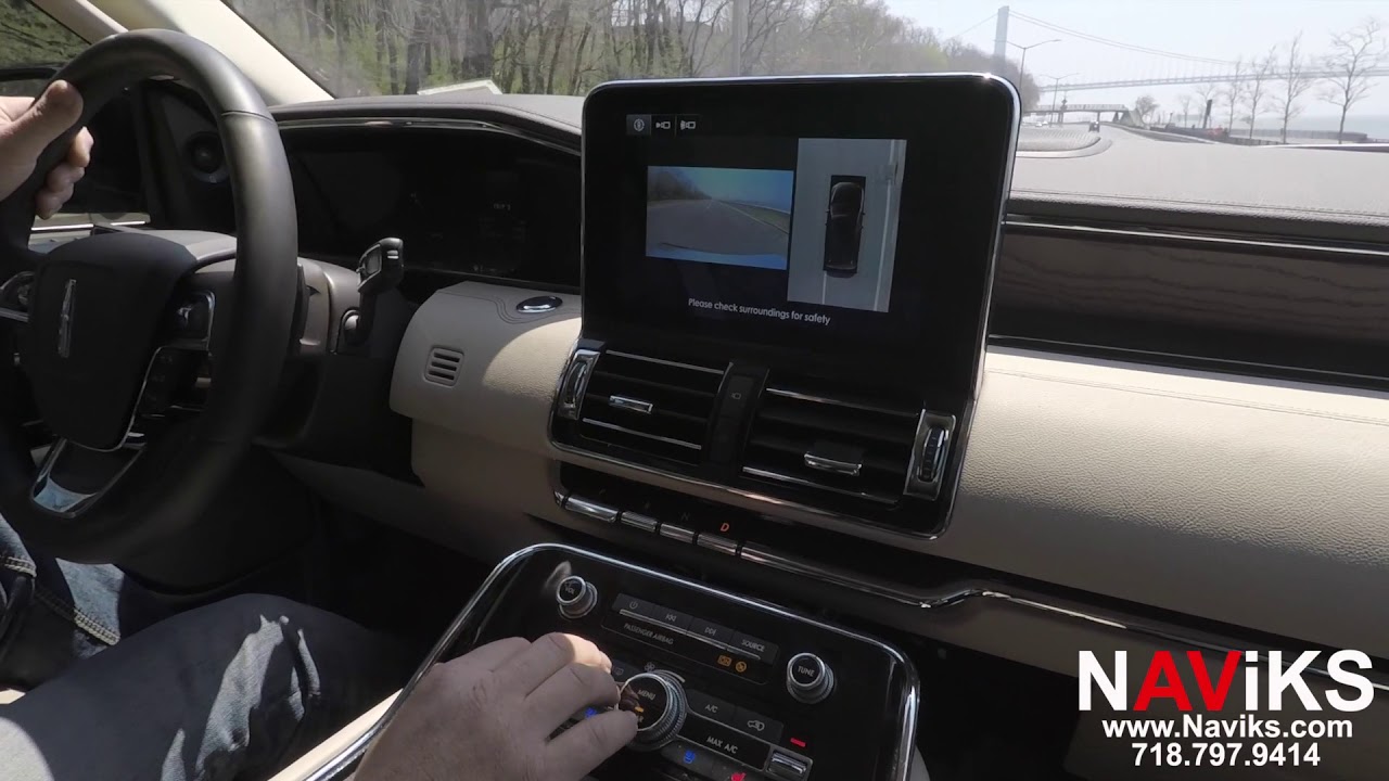 2018 Lincoln Navigator SYNC 3 with OEM 360 Camera System NAViKS In ...