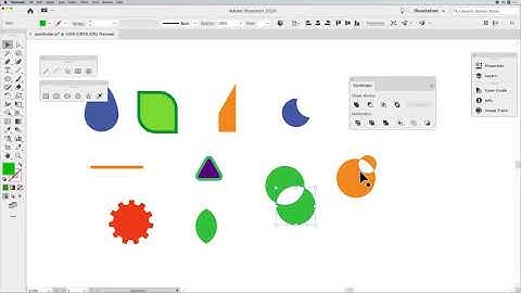 Intro to Adobe Illustrator: Pathfinder Panel