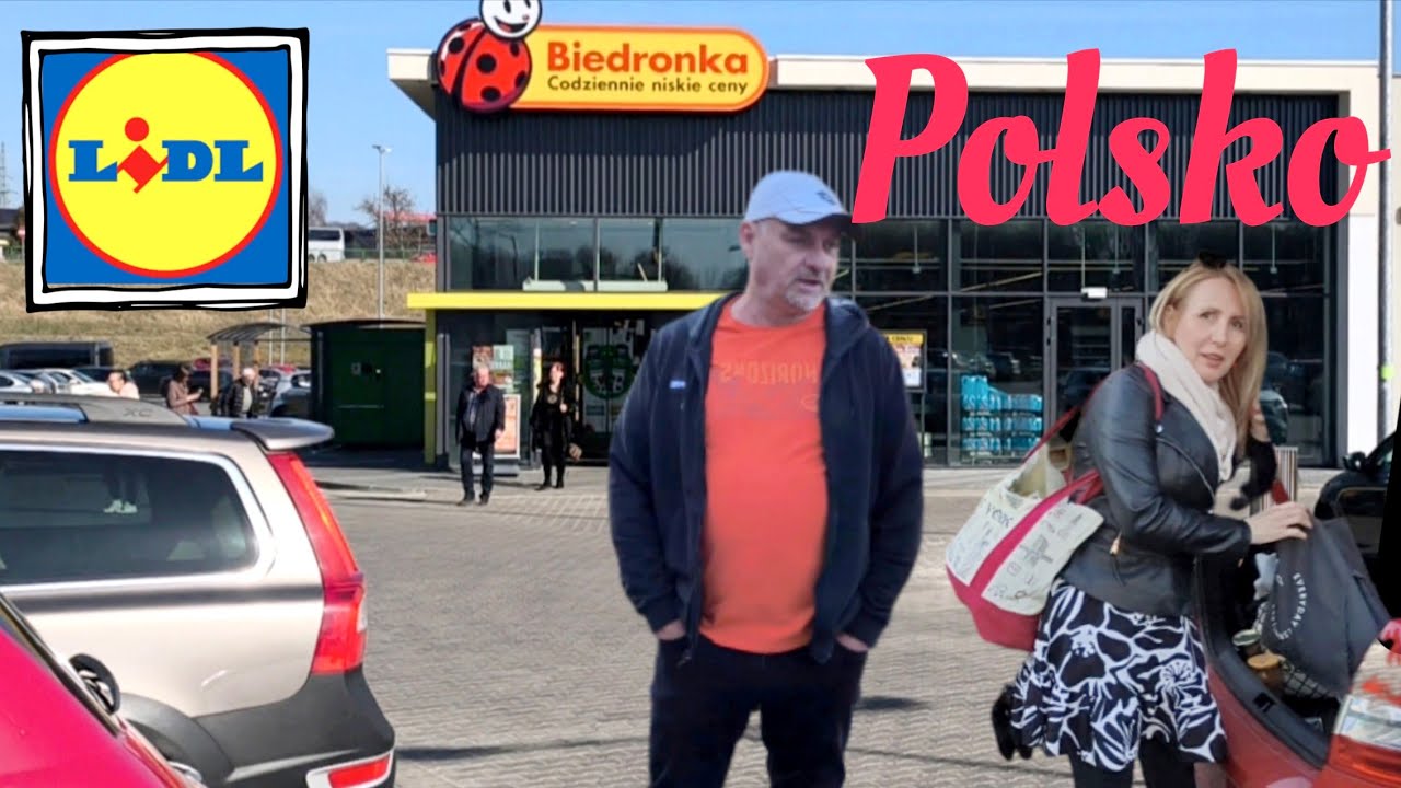 POLSKO 🇵🇱 BIEDRONKA a LIDL , POZNALI NÁS SLEDUJÍCÍ Z POLSKA 😯