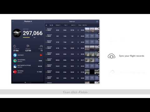 DJI Go App - How to Sync DJI GO Flight Records into DJI GO App