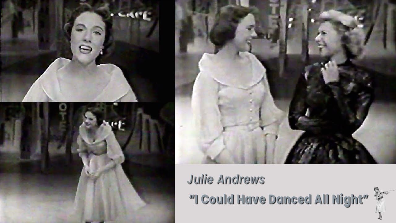 I Could Have Danced All Night (Dinah Shore Show, 1958) - Julie Andrews