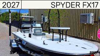 2027 Spyder FX17 Flicker with Suzuki 60, Jack Plate & Trim Tabs | At Portside
