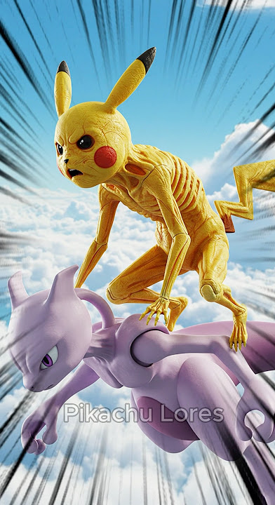 Mewtwo Transformed Pikachu… Jessie Regretted It! ⚡💪 #pikachu #mewtwo