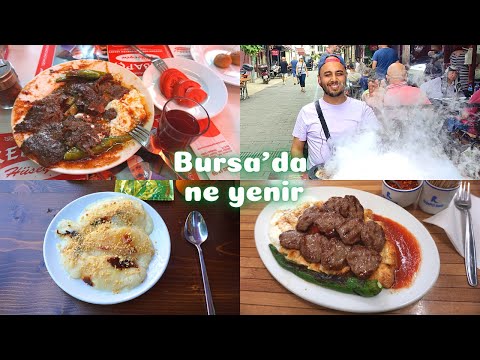 BURSA'DA NE YENİR? - İSKENDER, PİDELİ KÖFTE, SÜT HELVASI, CANTIK, TAHANLI, DONDURMALI İRMİK HELVASI