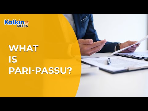 Video: In pari passu law?