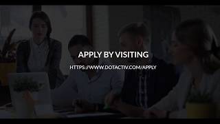 DotActiv Job Opportunities