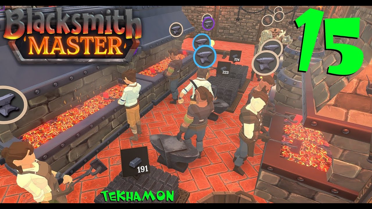 Grande Forge [♣FR] [PC] Blacksmith Master E15 - YouTube