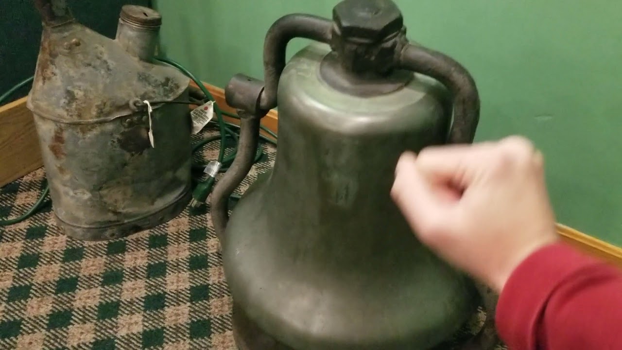 Pennsylvania Railroad Steam Locomotive Bell: Hand Rung Pulse - YouTube