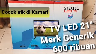 Unboxing TV LED 21 Inch | Murah Harga Dibawah 1 Juta