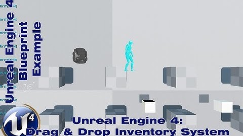 UE4 Inventory System Drag & Drop Progress | A Blueprint Example by Devin Sherry