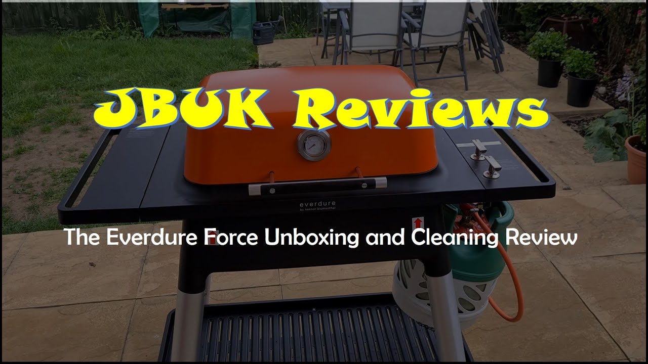 Everdure Force Unboxing and Cleaning Review
