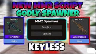 🎅CHRISTMAS OP MM2 ITEM SPAWNER SCRIPT | PASTEBIN KEYLESS  | FREE
