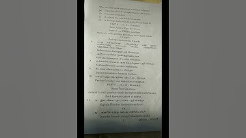 pedagogy of physical science:part 2 previous year question paper#tnteu#b.ed