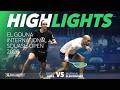 Elias V Ma ElShorbagy El Gouna International 2026 QUARTER FINAL HIGHLIGHTS 