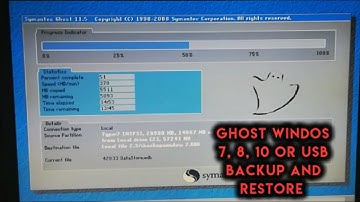 How To Create Windows 7 /10 Ghost Image In Urdu || Shahzad Tech || usb Drive bootable