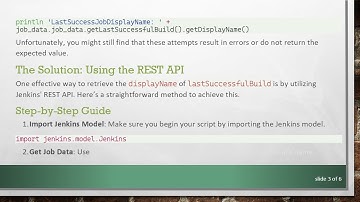 How to Get the displayName from lastSuccessfulBuild in Jenkinsfile Groovy