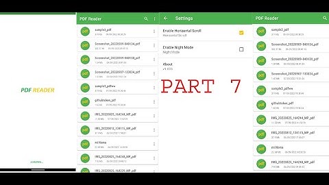 How to create PDF Reader App in Android Studio - Part 7