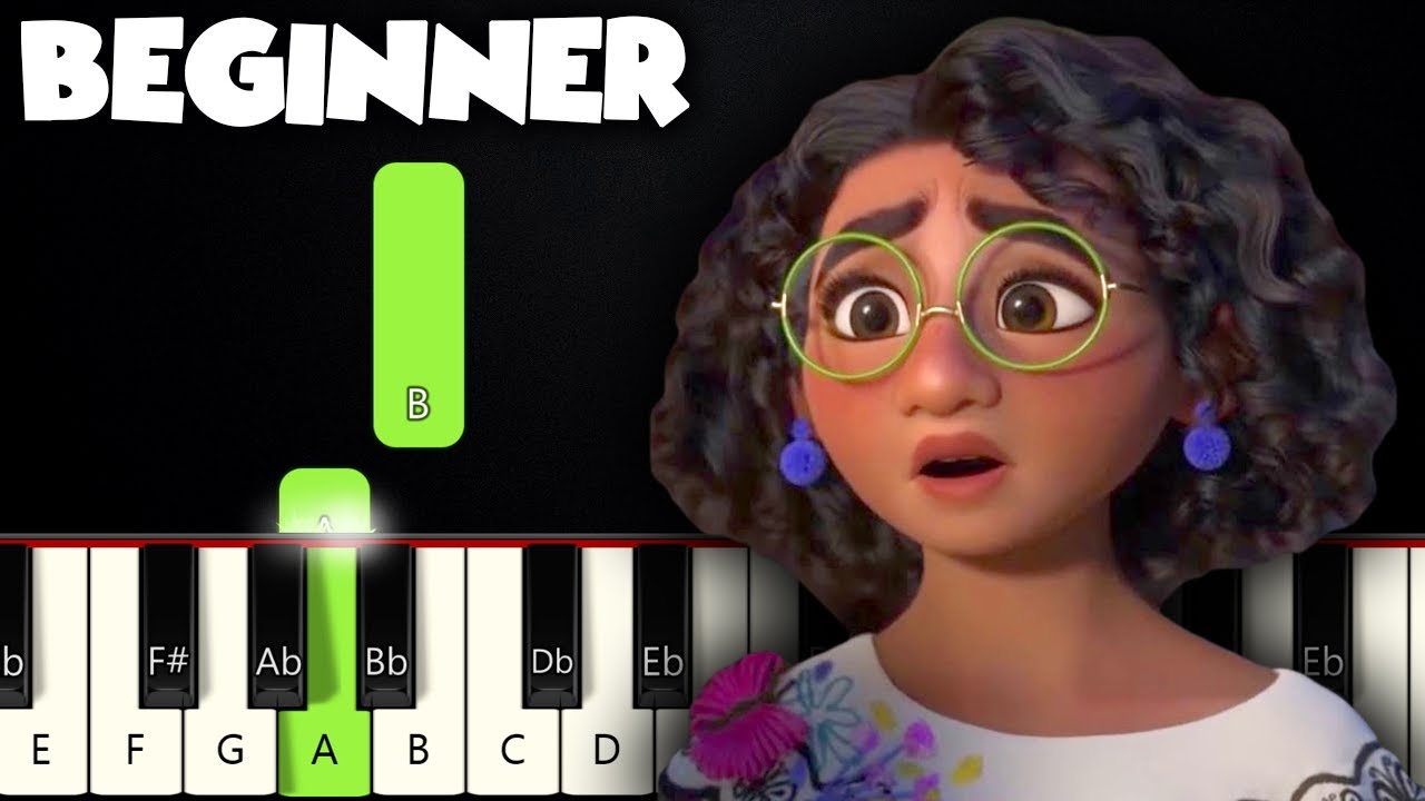 Waiting On A Miracle - Encanto | BEGINNER PIANO TUTORIAL + SHEET MUSIC by Betacustic