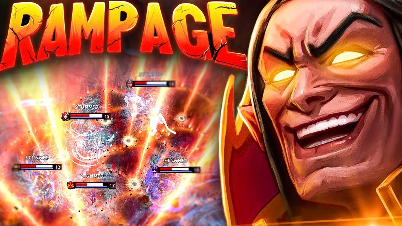 Dota 2 - Invoker "Real" Rampage 