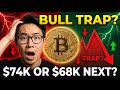 WARNING: Bitcoin's Bounce Was a LIE — $74K or $68K Next?