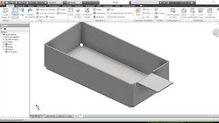 Aula de apoio: Chapas dobradas + Planificação  Autodesk Inventor