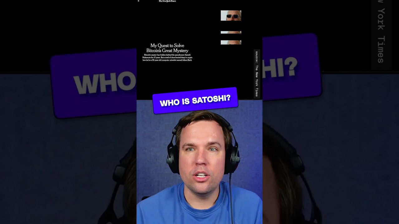 Who is Satoshi Nakamoto? #Vergecast - YouTube