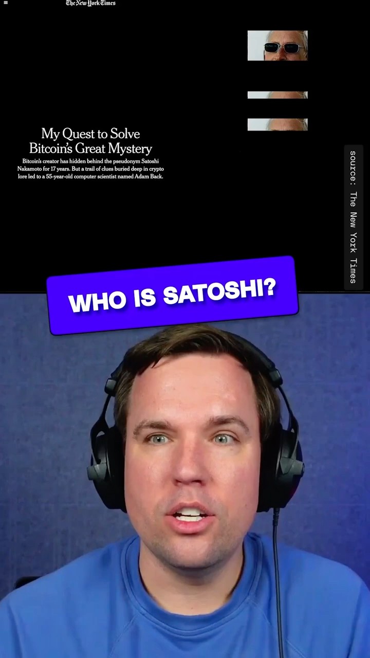 Who is Satoshi Nakamoto? #Vergecast - YouTube