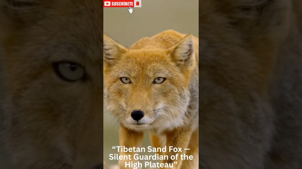 Tibetan Sand Fox: The High-Altitude Guardian of Asia 🦊 | Wildlife Short