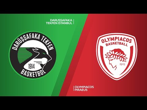 Darussafaka Tekfen Istanbul - Olympiacos Piraeus Highlights | EuroLeague RS Round 15