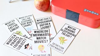Printable Lunchbox Jokes