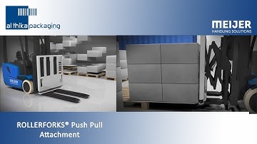 ROLLERFORKS® Push Pull Attachment - Slip Sheet Attachment - Al Thika Packaging