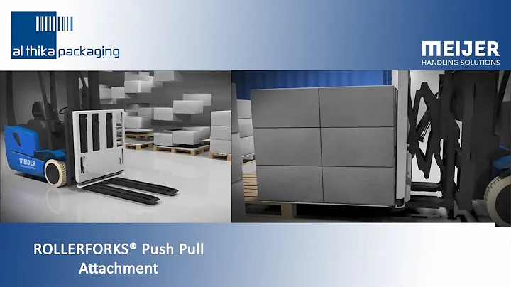 ROLLERFORKS® Push Pull Attachment - Slip Sheet Attachment - Al Thika Packaging