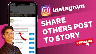 How to Share Others Post on Instagram Story !