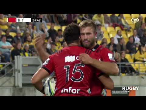 Super Rugby 2019 Round Seven: Hurricanes vs Crusaders