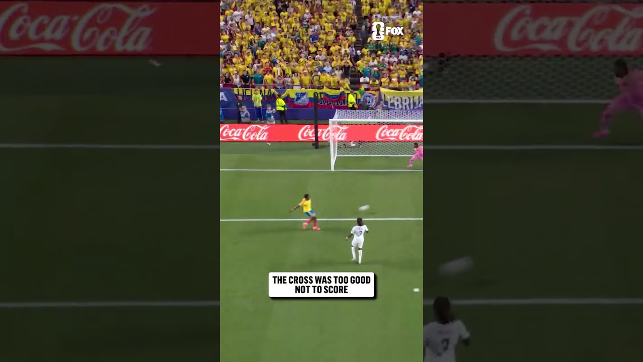 A beautiful goal from Colombia to take the lead over Ghana