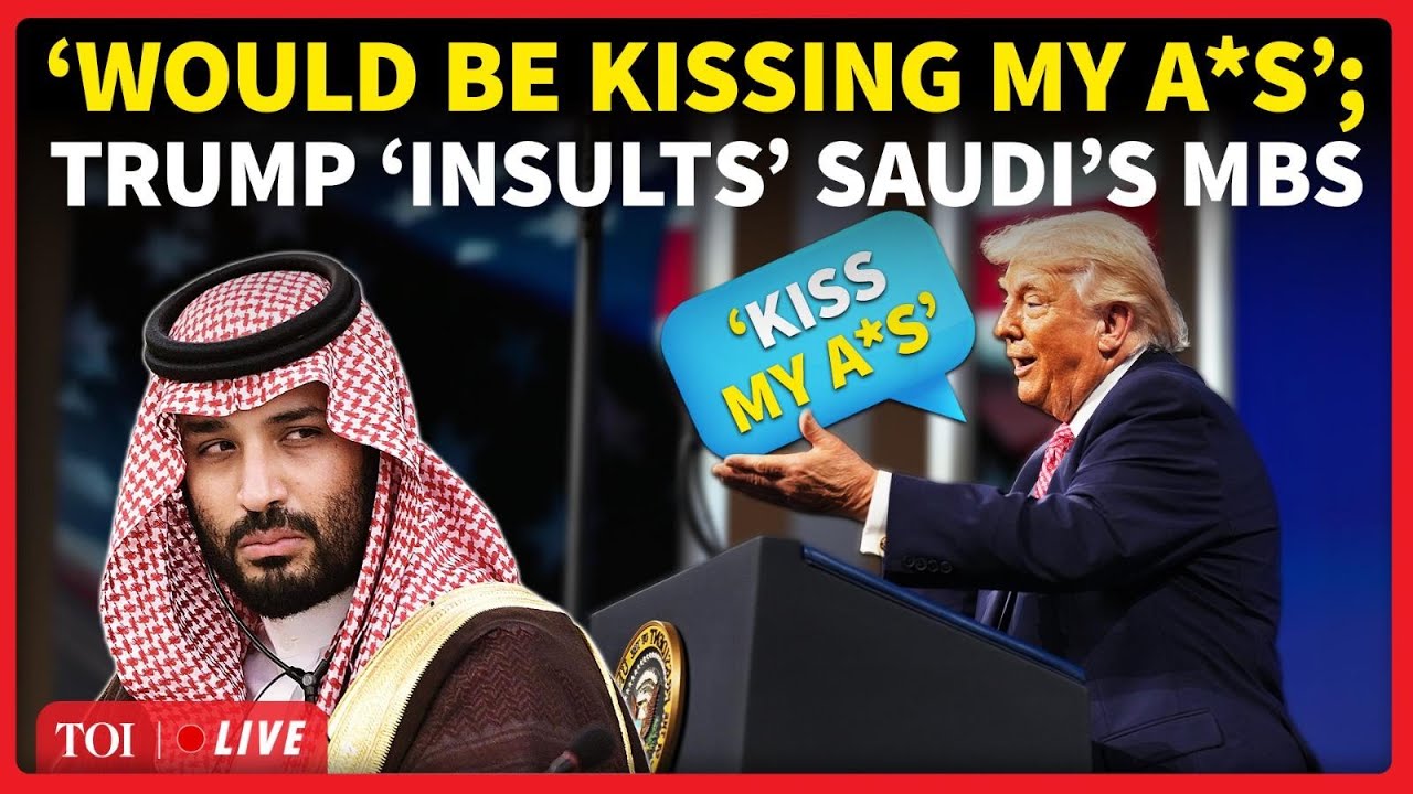 ‘MBS Would Be Kissing My A*S!’: Trump ‘INSULTS’ Saudi Crown Prince In Iran Speech