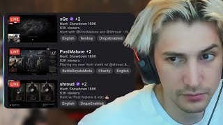 xQc, Shroud and Post Malone Did The Biggest Hunt Showdown Event Ever (Was It Good) Guide