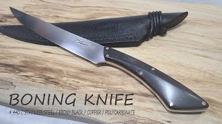 KNIFE MAKING / BONING KNIFE 수제칼 만들기 #154