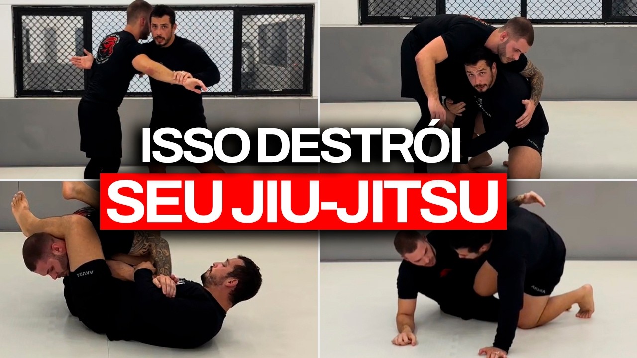 Os 5 erros mais comuns dos faixas-brancas que Acabam com o Jiu-Jitsu - Gi e No GI